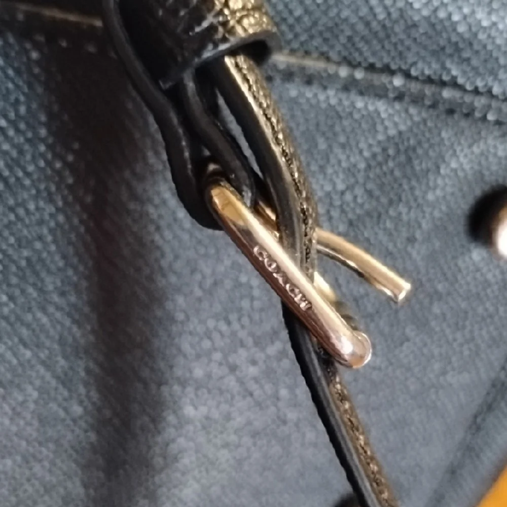 Coach Black Leather Crossbody